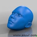 人的头像3d打印STL文件下载